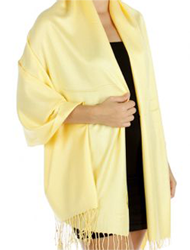 Pashmina Style Wrap - Yellow