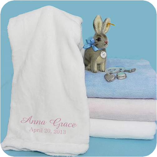 Soft Touch Luxury Fleece Baby Blanket