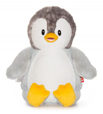 grey penguin soft toy