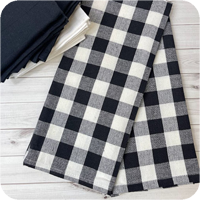 Black Buffalo Check Kitchen Towel