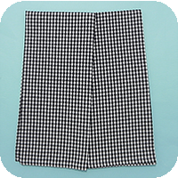 Mini Check Kitchen Towel - Black