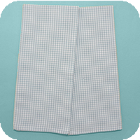 Mini Check Kitchen Towel - Cloud Blue