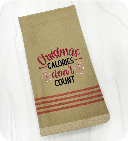 Farmhouse Taupe With Red Plaid Border Kitchen Towel