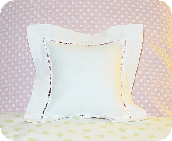 Hemstitched 8x8 Pillow Sham