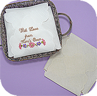 Linen Hot Roll Cover - White or Ecru