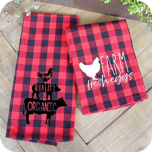Buffalo Check Kitchen Towels