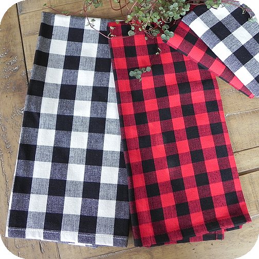 Buffalo Check Kitchen Towels